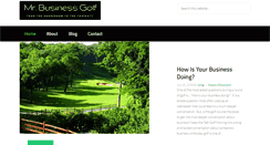 Desktop Screenshot of mrbusinessgolf.com